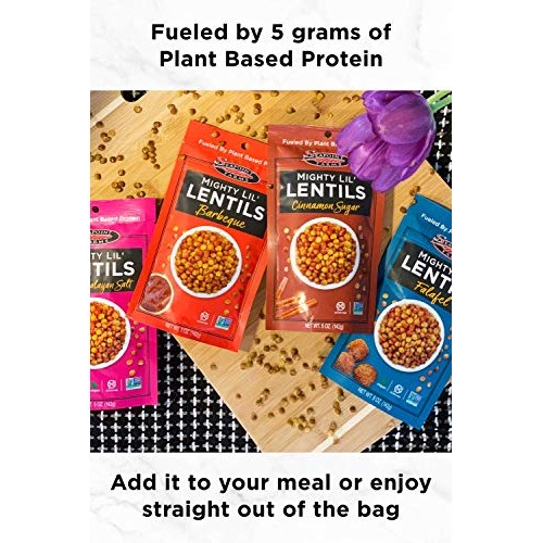 Seapoint Farms Mighty Lil’ Lentils, Pink Himalayan Salt, Plant B