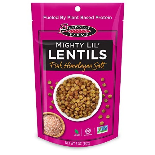 Seapoint Farms Mighty Lil’ Lentils, Pink Himalayan Salt, Plant B