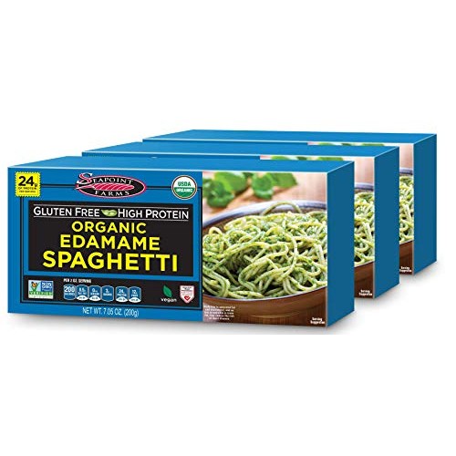 Seapoint Farms Organic Edamame Spaghetti , Healthy Gluten-Free N