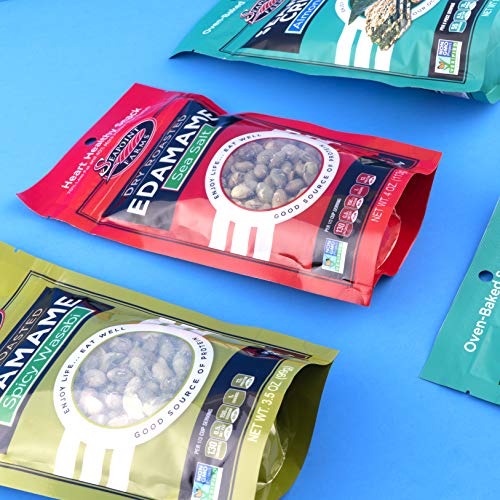 Seapoint Farms Sea Salt Dry Roasted Edamame, 4 Oz Gluten-Free Sn