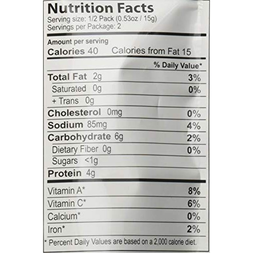 Seasnax Chomperz Crunchy Seaweed Chips Jalapeno, 1 Oz Pack Of 8