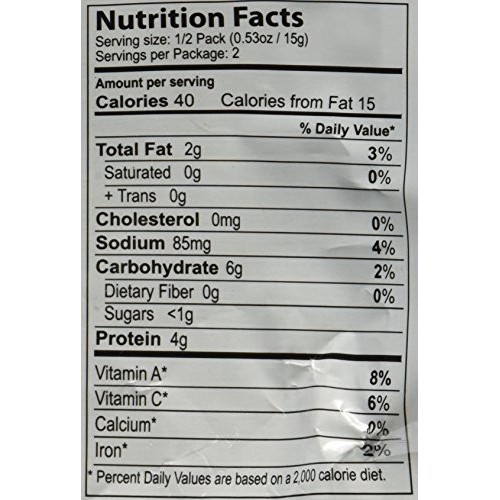 Seasnax Chomperz Crunchy Seaweed Chips, Original, 1 Oz