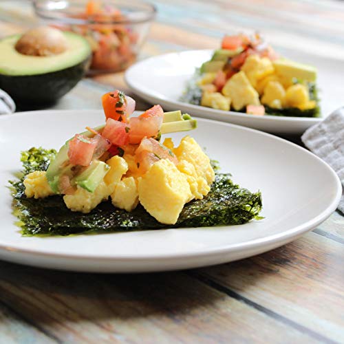 Seasnax Organic Roasted Seaweed Snack Classic Olive, 2.16 Oz