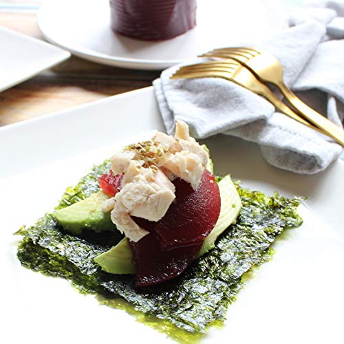 Seasnax Organic Roasted Seaweed Snack Original, 0.18 Oz Pack Of