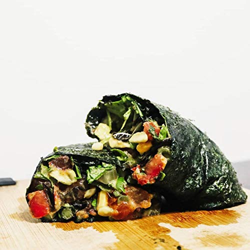 Seasnax Organic Roasted Seaweed Snack Wasabi, 0.36 Oz Pack Of 12