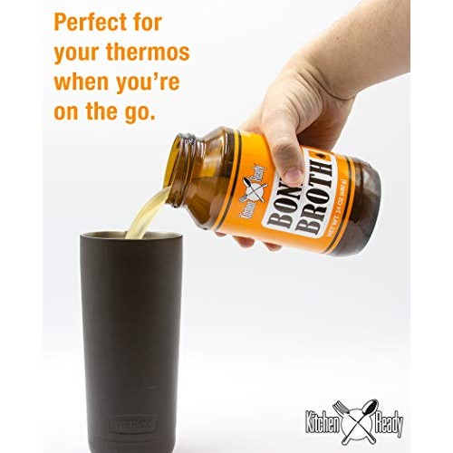 Chicken Bone Broth By Kitchen Ready- Low Carb Bone Broth - Keto