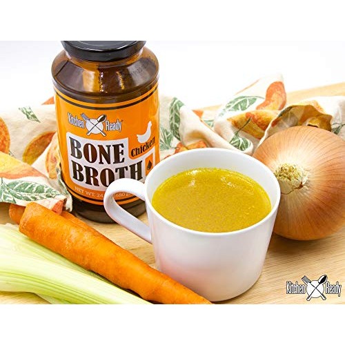 Chicken Bone Broth By Kitchen Ready- Low Carb Bone Broth - Keto