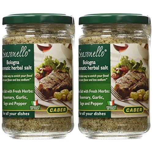2-Pack Seasonello Aromatic Herbal Sea Salt