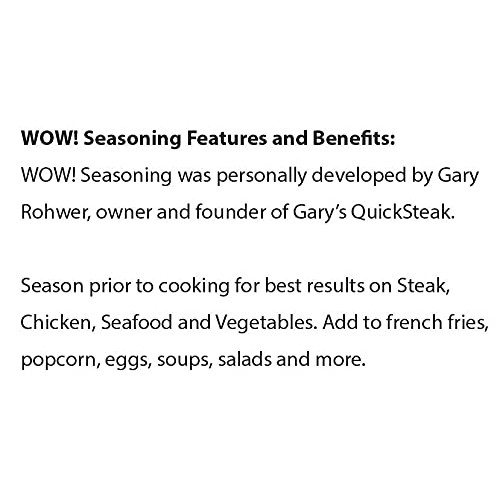 Wow! Seasoning | All-Purpose | Gluten Free | No Msg | Best Meat Wow! Seasoning | All-Purpose | Gluten Free | No Msg | Best Meat