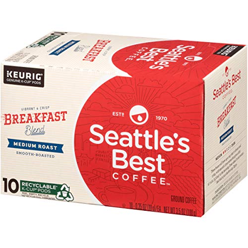 Seattles Best Coffee K-Cup Pods, Breakfast Blend, 10 Ct Pack - 4