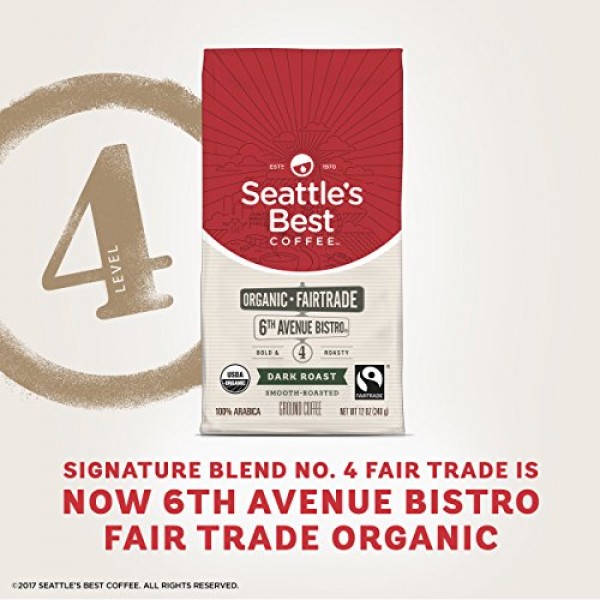 Seattles Best Coffee Level 3 Best Blend Ground Coffee
