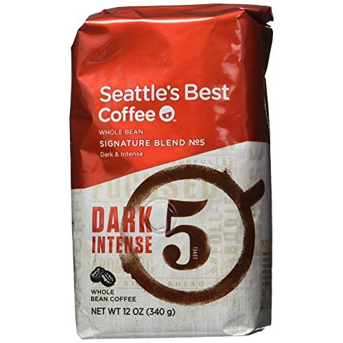 Seattles Best Level 5, Whole Bean, 12Ounce Bags Pack of 3