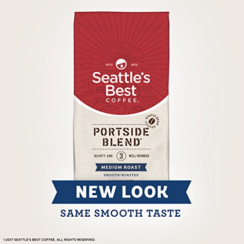 Seattles Best Coffee Portside Blend Medium Roast Whole Bean Cof
