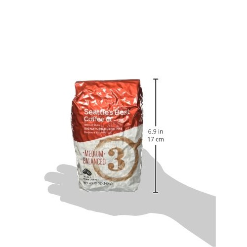 Seattles Best Coffee Portside Blend Medium Roast Whole Bean Cof