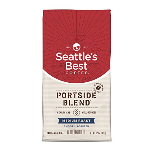 Seattles Best Coffee Portside Blend Medium Roast Whole Bean Cof