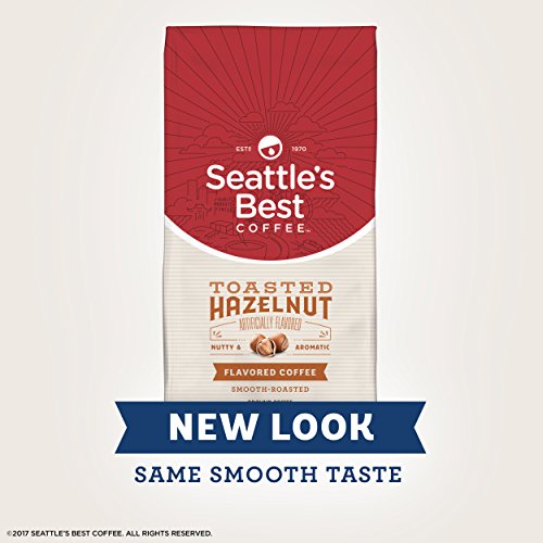 Seattles Best Coffee Toasted Hazelnut Flavored Medium Roast Gro