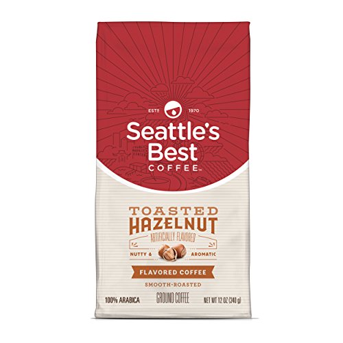 Seattles Best Coffee Toasted Hazelnut Flavored Medium Roast Gro