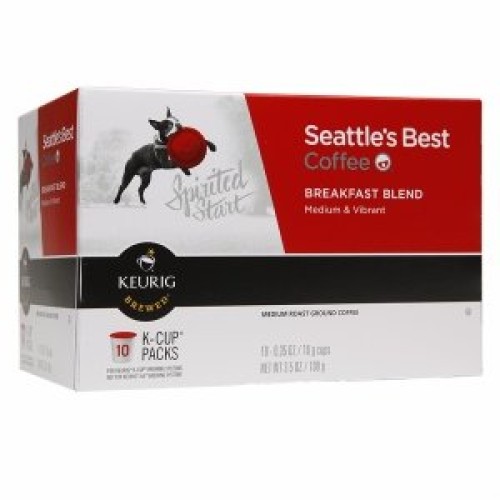 Seattles Best - K Cup 10Ct - Breakfast Blend Pack Of 4