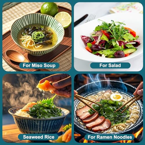 8oz Dried Wakame Seaweed – 100% Natural Sea Vegetable for Miso S...