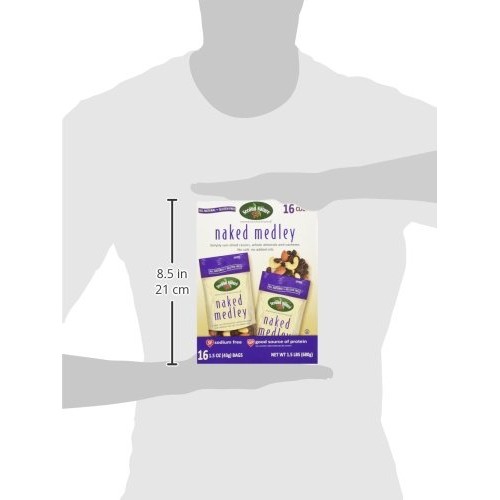 Second Nature Naked Medley Sun-Dried Raisins, Whole Almonds And