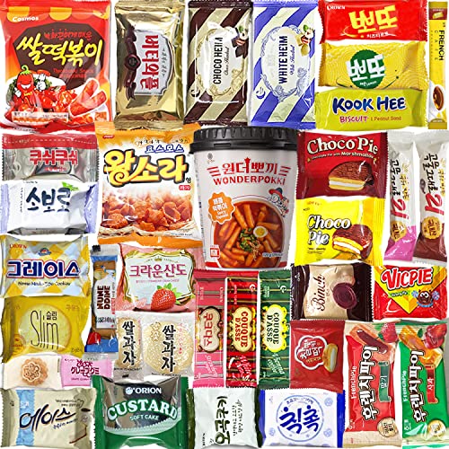 Fathers Day Journey of Asia Korean Snack Box 36 Count Care Pack...