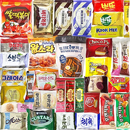 Fathers Day Journey of Asia Korean Snack Box 36 Count Care Pack...