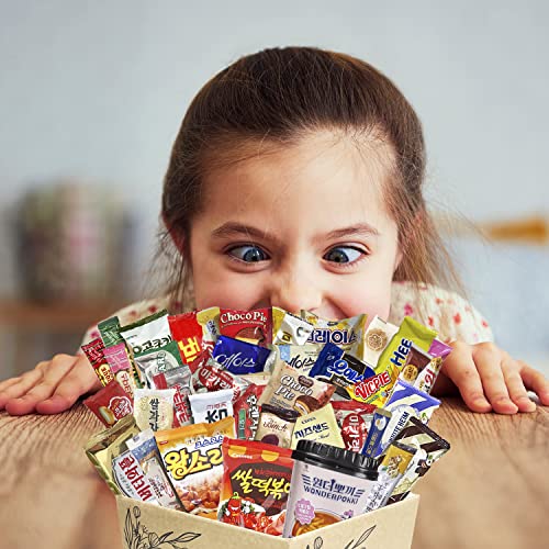 Fathers Day Journey of Asia Korean Snack Box 36 Count Care Pack...