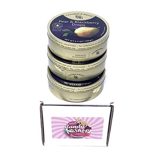 Cavendish And Harvey - Hard Candy Tin 5.3Oz Pack Of 3 Pear &Amp;