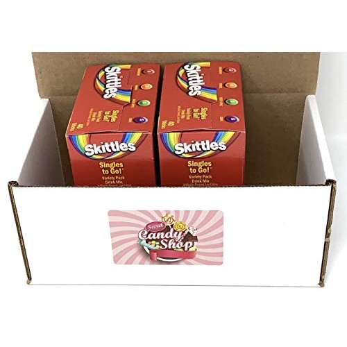Skittles Drink Mix Singles To Go Variety Pack Of 4 Flavors 2 Pa
