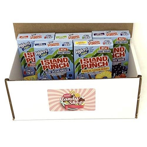 Wylers Light Island Punch Singles To Go Variety Pack Of 5 Flavo