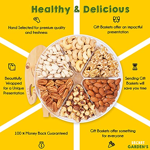 Secret Garden`S Fruit And Nuts Gourmet Gift Baskets Turns Into B