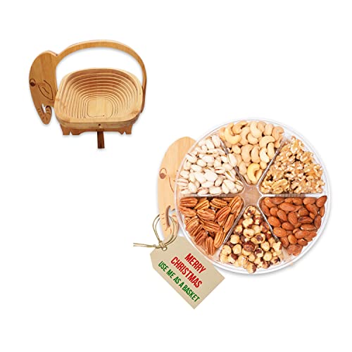 Secret Garden`S Fruit And Nuts Gourmet Gift Baskets Turns Into B