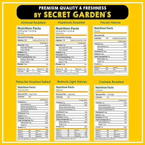 Secret Garden`S Gourmet Fruit &Amp; Nuts Wooden Gift Basket Prime De