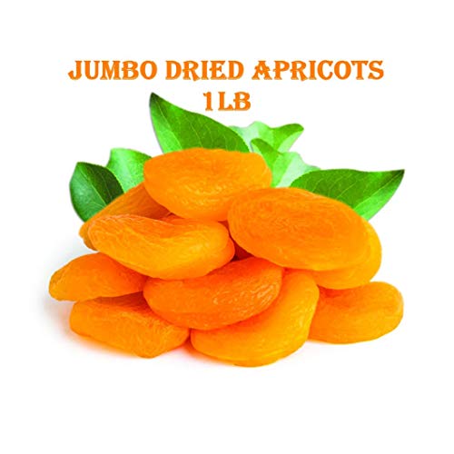 Secret Gardens Turkish Dried Apricots,Jumbo Apricots, Resealabl