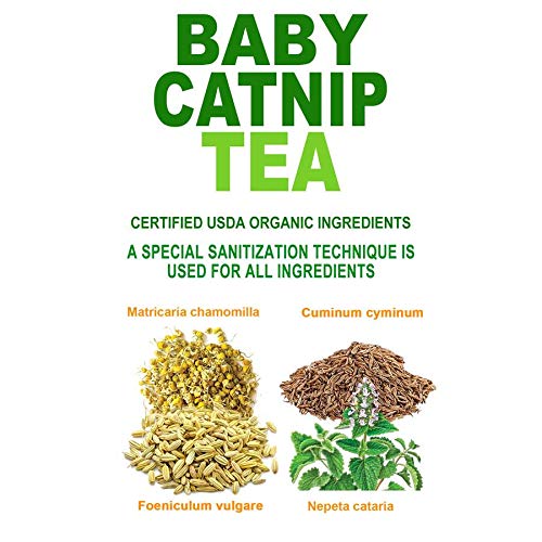 Secrets Of Tea - Baby Colic Relief Catnip Tea- Sanitized- Usda O
