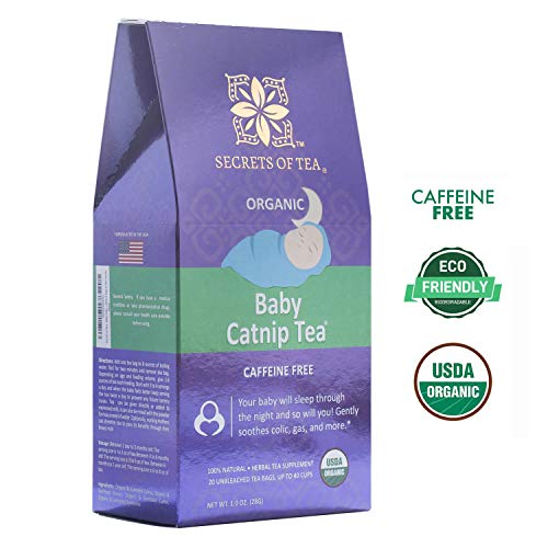 Secrets Of Tea - Baby Colic Relief Catnip Tea- Sanitized- Usda O