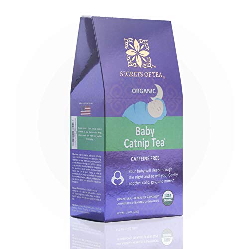Secrets Of Tea - Baby Colic Relief Catnip Tea- Sanitized- Usda O