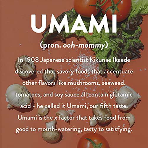 Seed Ranch - Umami Seasoning Salt - Porcini Mushrooms, Nutrition...