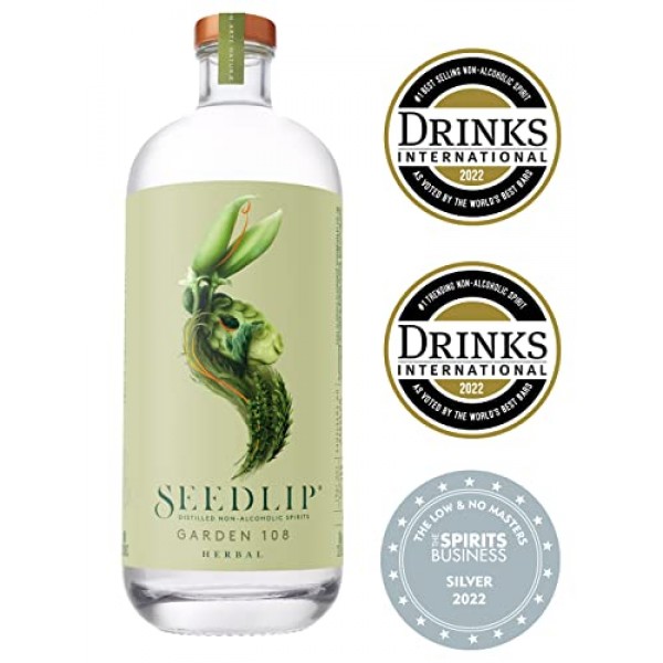 Seedlip - Distilled Non-Alcoholic Botanical Spirit Trio Gift Bo...
