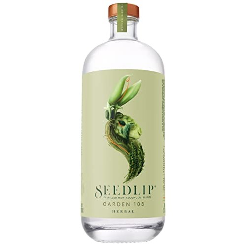 Seedlip Garden 108 Non-Alcoholic Spirit, 23.7 Fl Oz