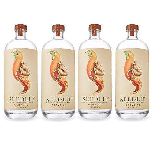 Seedlip - Distilled Non-Alcoholic Spirits 4 Pack Grove 42