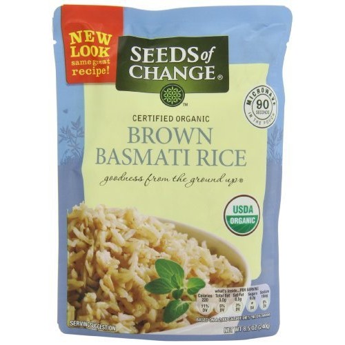 Seeds Of Change Organic Brown Basmati Rice, 51 Ounce Pack Of 6
