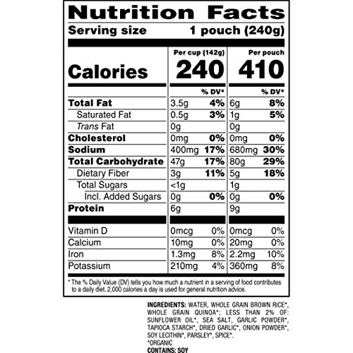 Seeds Of Change Organic Quinoa &Amp; Brown Rice 8.5 Ounce Pack Of 12