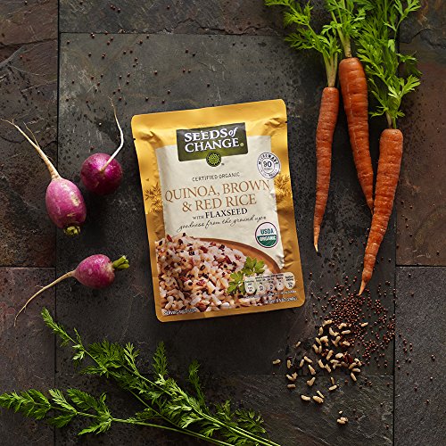 Seeds Of Change Organic Quinoa, Brown &Amp; Red Rice With Flaxseed,