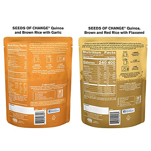 Seeds Of Change Organic Rice Variety Pack, Quinoa Brown Rice &Amp; R Seeds Of Change Organic Rice Variety Pack, Quinoa Brown Rice &Amp; R