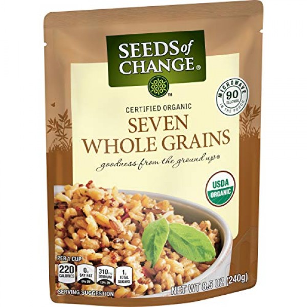 Seeds of Change Organic Seven Whole Grains, Ready to Heat 8.5 Ou...