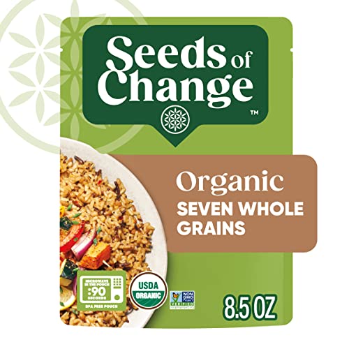 Seeds Of Change Organic Seven Whole Grains Rice, 8.5 Oz Pouch