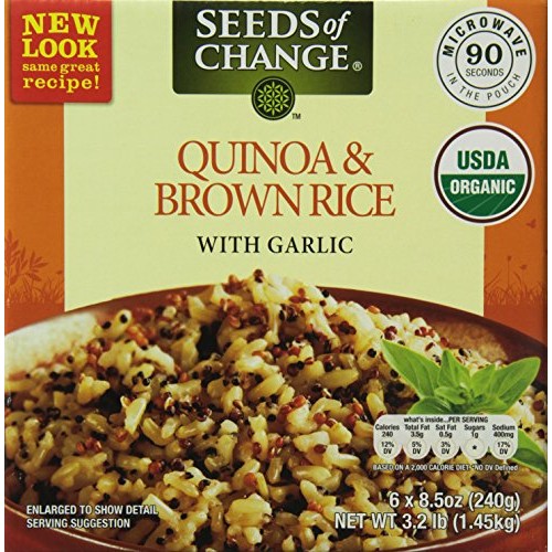 Seeds Of Change Organic Quinoa And Brown Rice, 8.5 Ounce 6 Cou