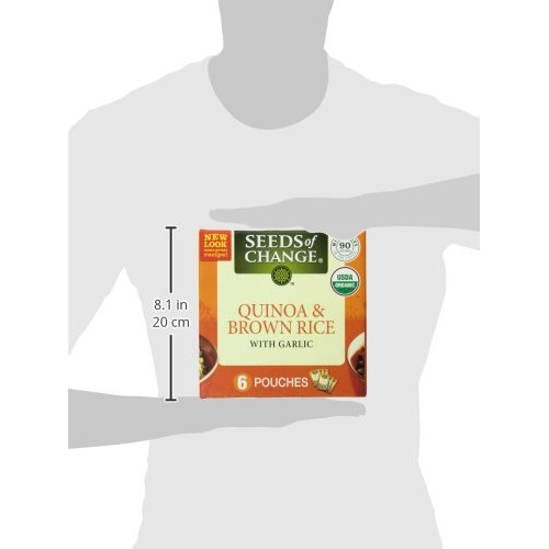 Seeds Of Change Organic Quinoa And Brown Rice, 8.5 Ounce 6 Cou