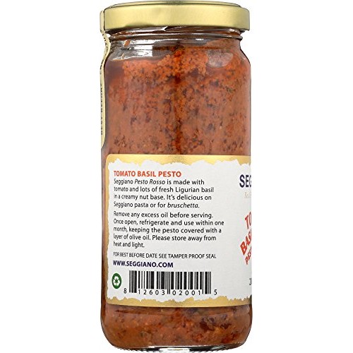 Seggiano, Tomato and Basil Pesto, 7 oz
